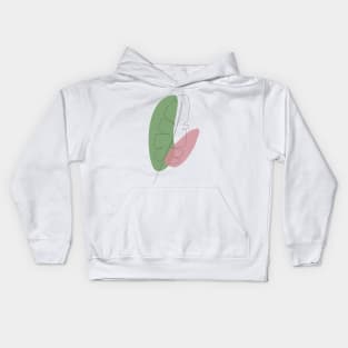 palm leaf Kids Hoodie